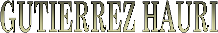 GUTIERREZ HAURI
